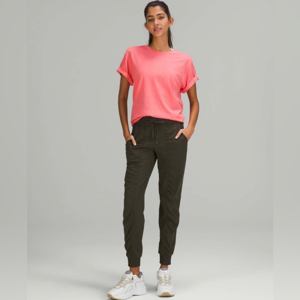 Lululemon Dance Studio Jogger in Dark Olive, size 4